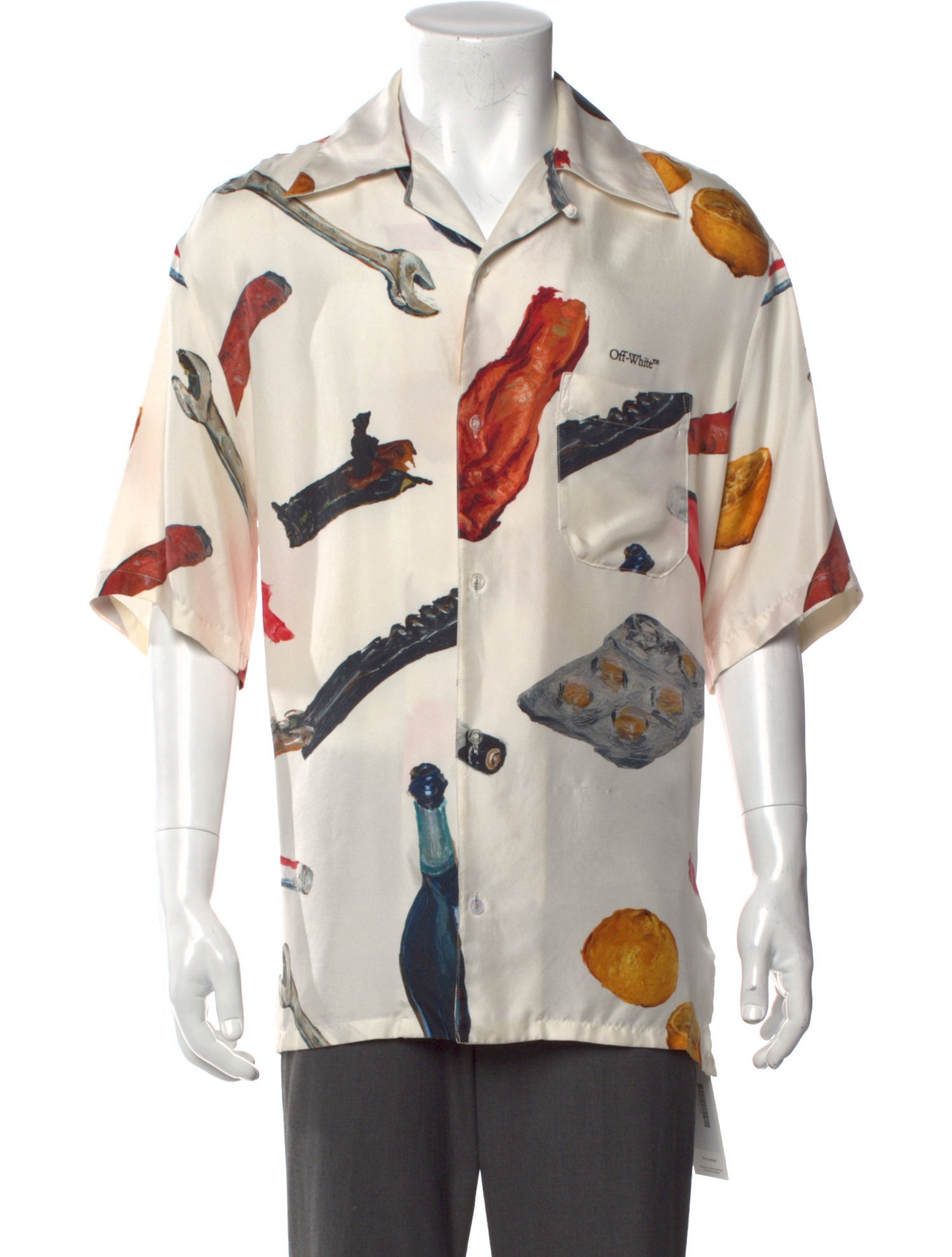 Off-White 2020 Silk Shirt