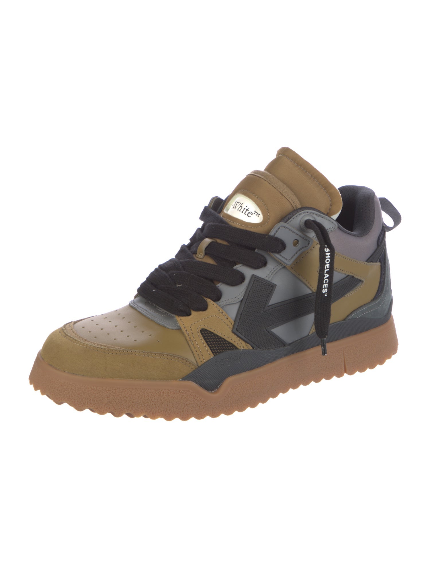 Off-White Midtop Sponge Sneakers