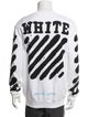 Off-White 'Mirror Mirror' Spray Paint Diagonals Graphic Print Sweatshirt