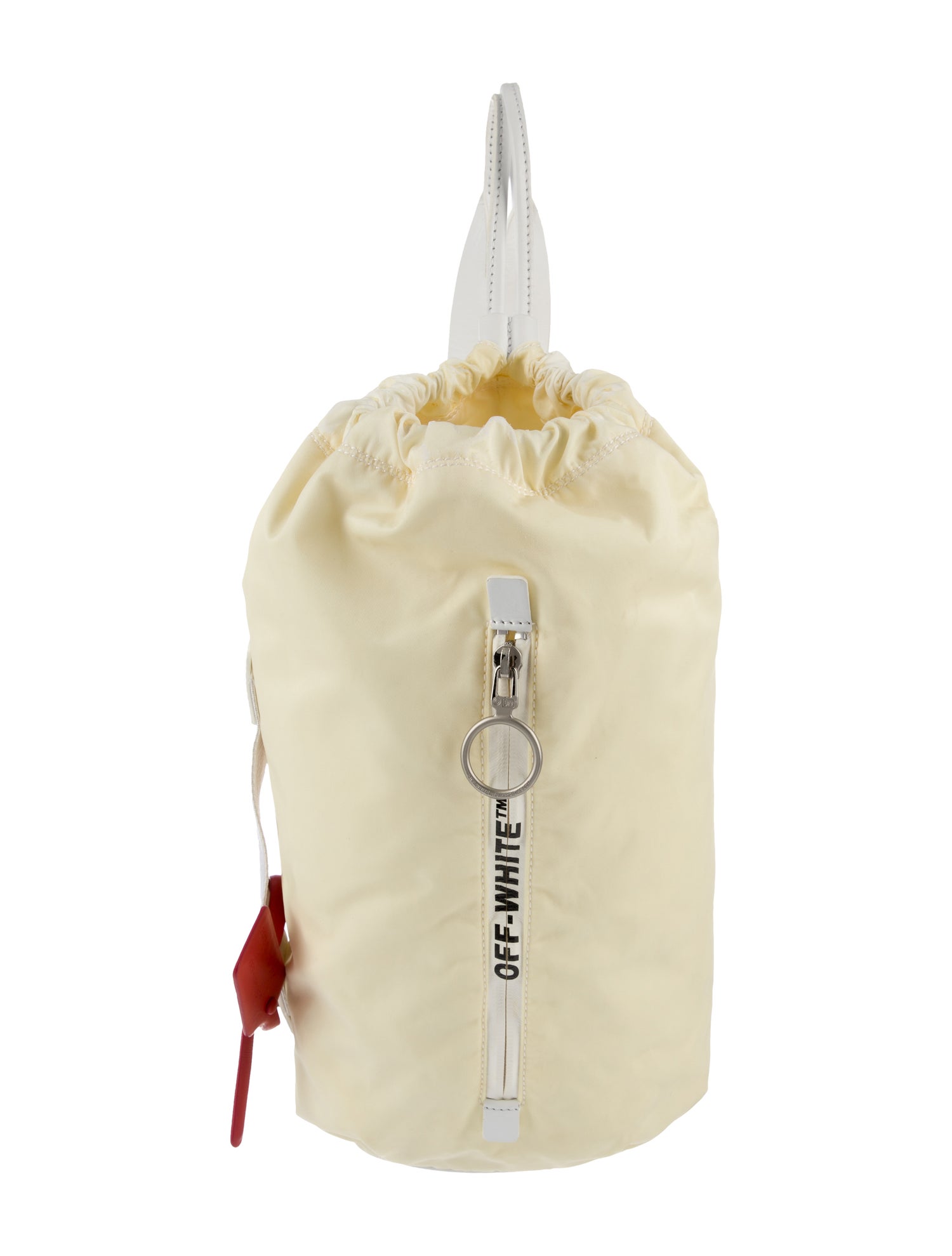 Off-White Nylon Crossbody Bag