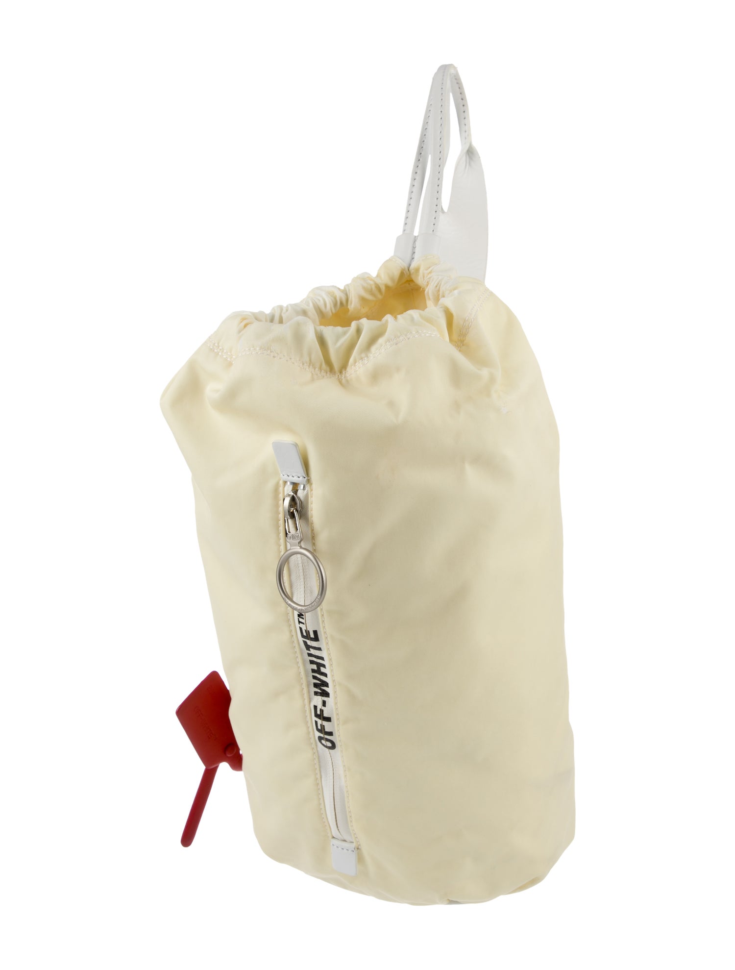 Off-White Nylon Crossbody Bag