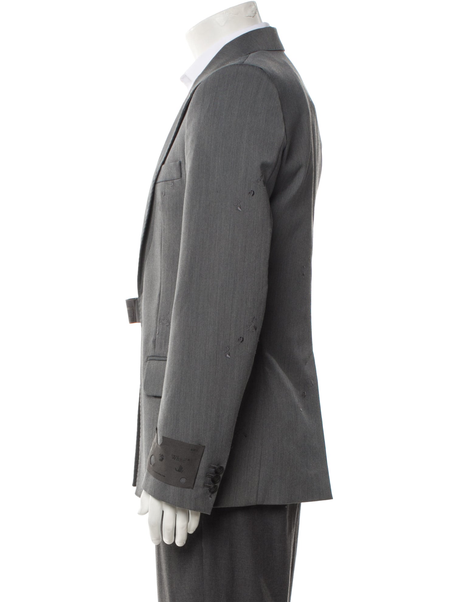 Off-White 2021 Industrial Belt Blazer Blazer