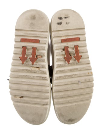 Off-White CST-001 Moto Wrap Canvas Lace-Up Boots