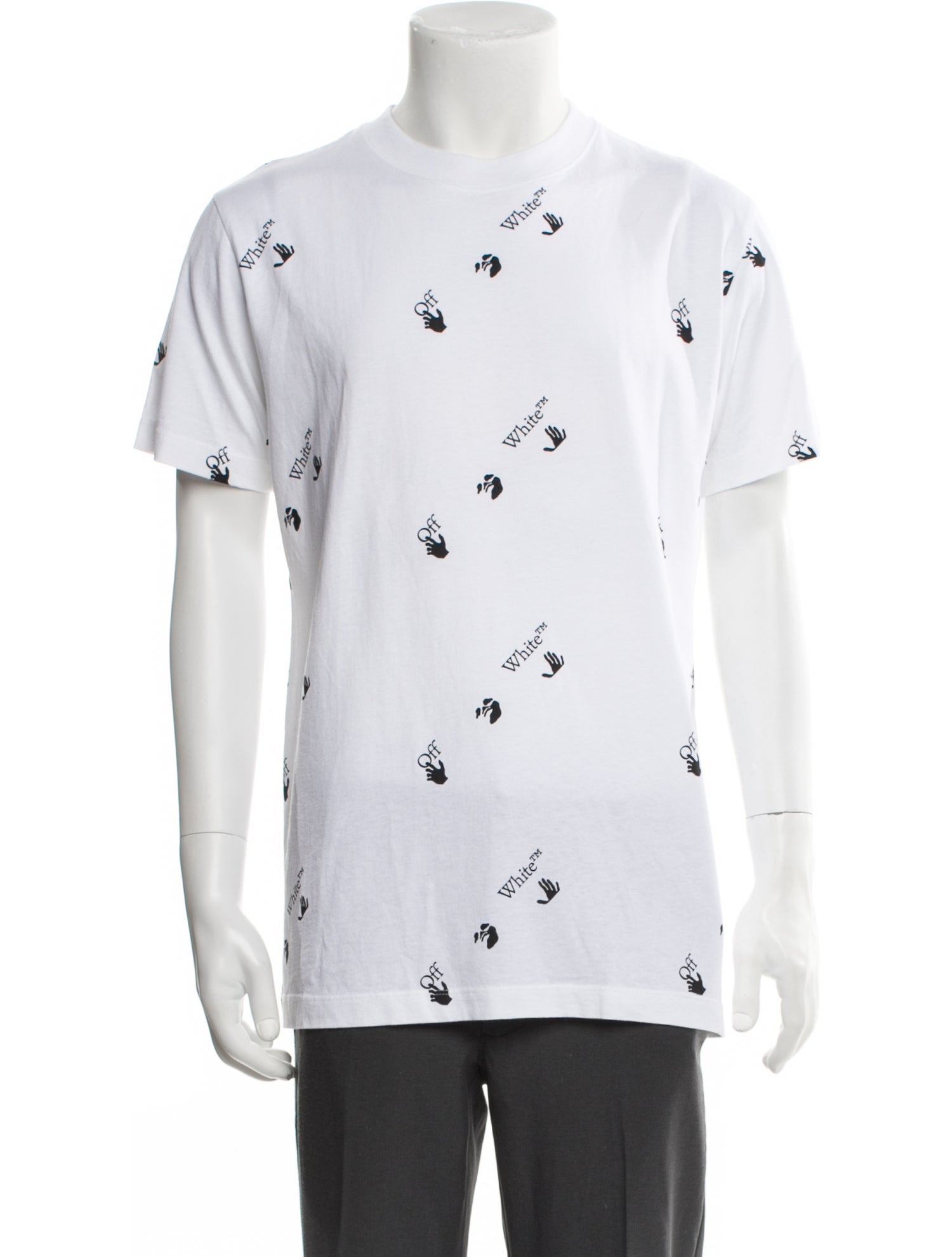 Off-White 2021 Graphic Print T-Shirt w/ Tags