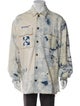 Off-White 2020 Tie-Dye Print Denim Jacket