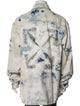 Off-White 2020 Tie-Dye Print Denim Jacket