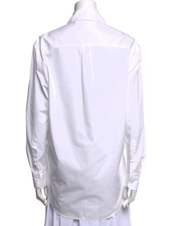 Off-White 2020 Logo Button-Up Top