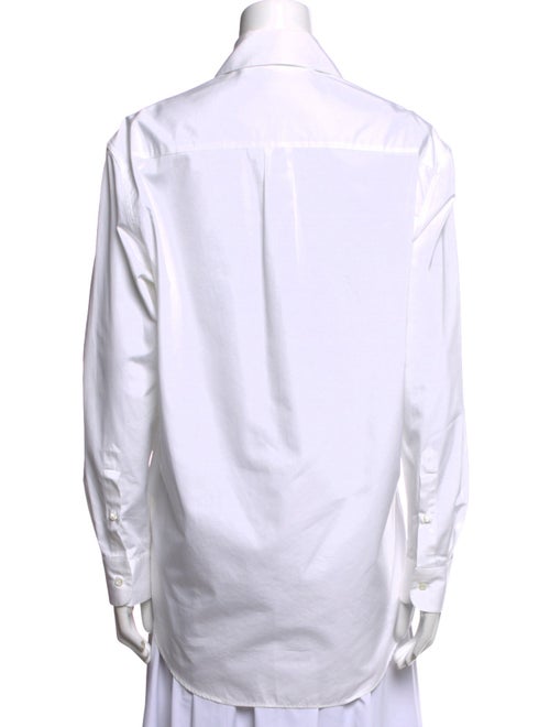 Off-White 2020 Logo Button-Up Top