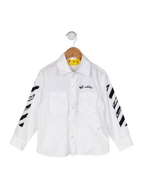 Off-White Printed Button Shirt