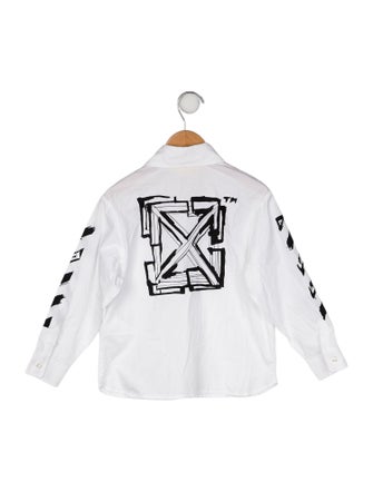 Off-White Printed Button Shirt