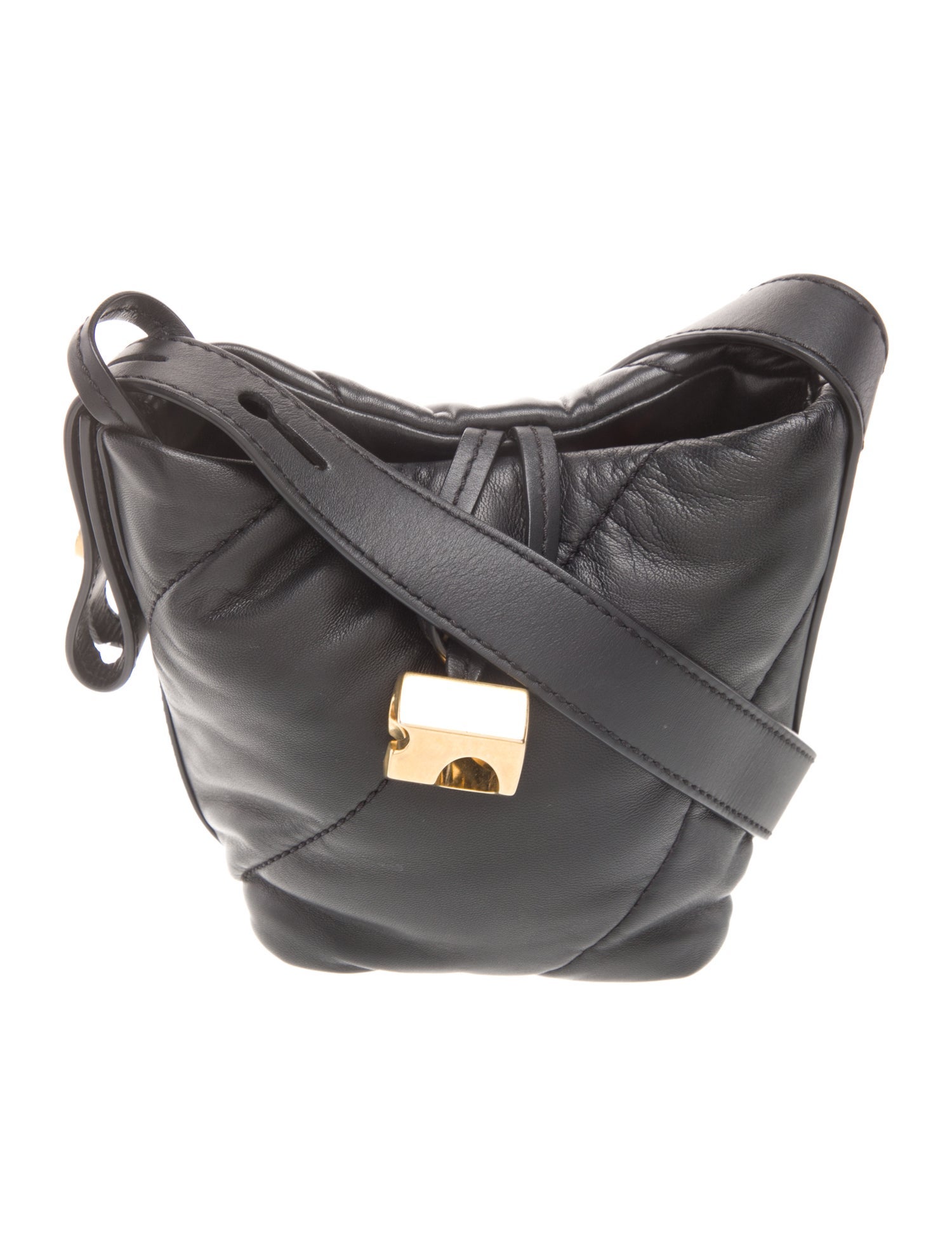 Off-White Leather Crossbody Bag