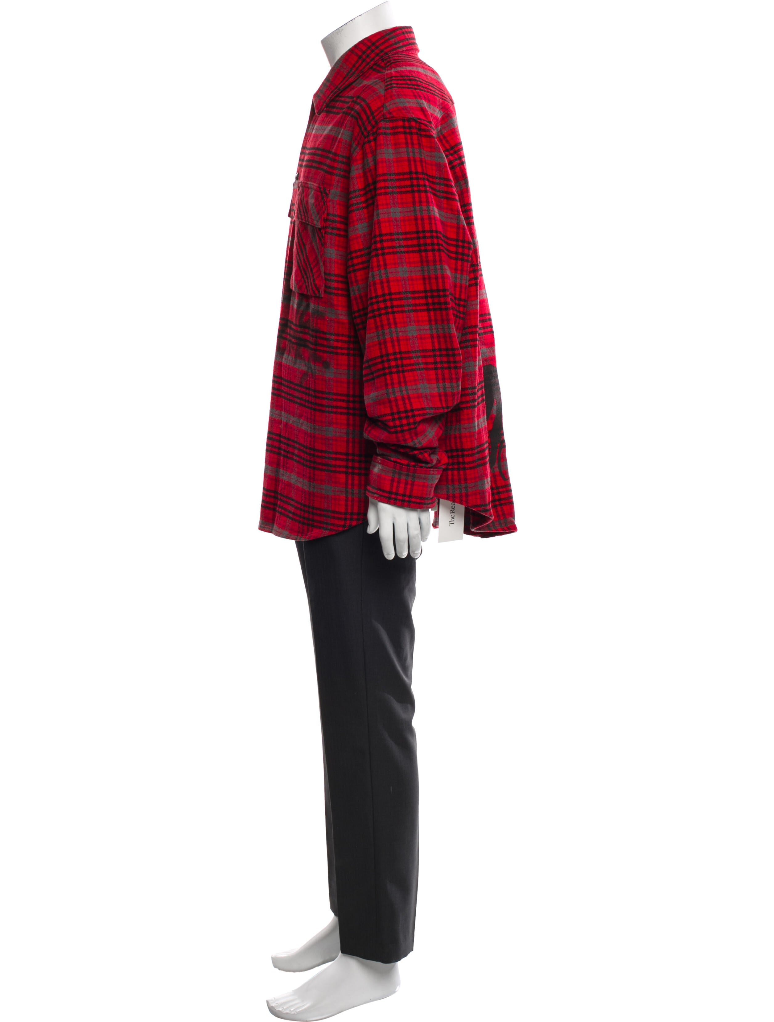 Off-White 2019 Plaid Print Shirt