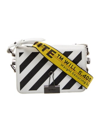Off-White Leather Crossbody Bag