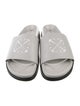 Off-White Leather Slides