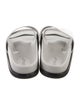 Off-White Leather Slides