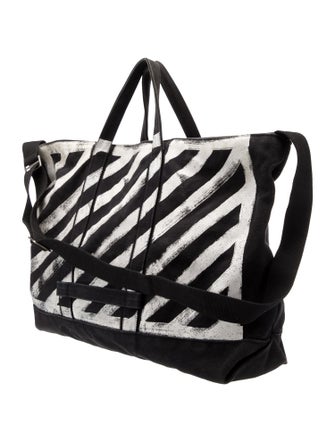 Off-White Canvas Shoulder Bag