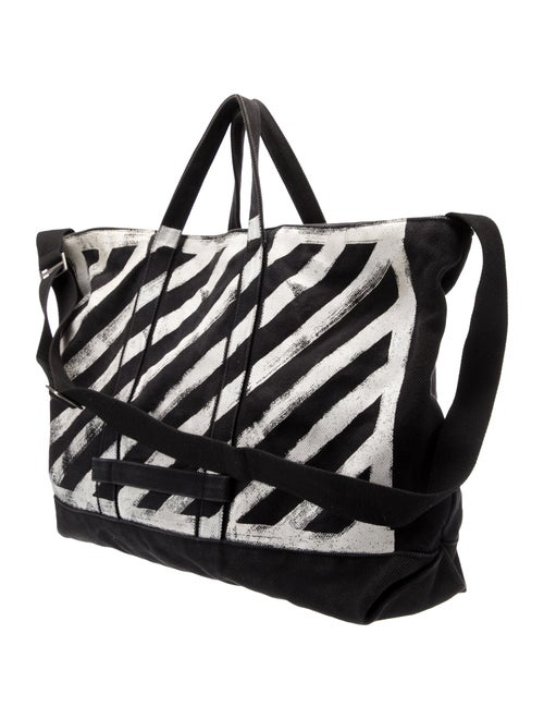 Off-White Canvas Shoulder Bag