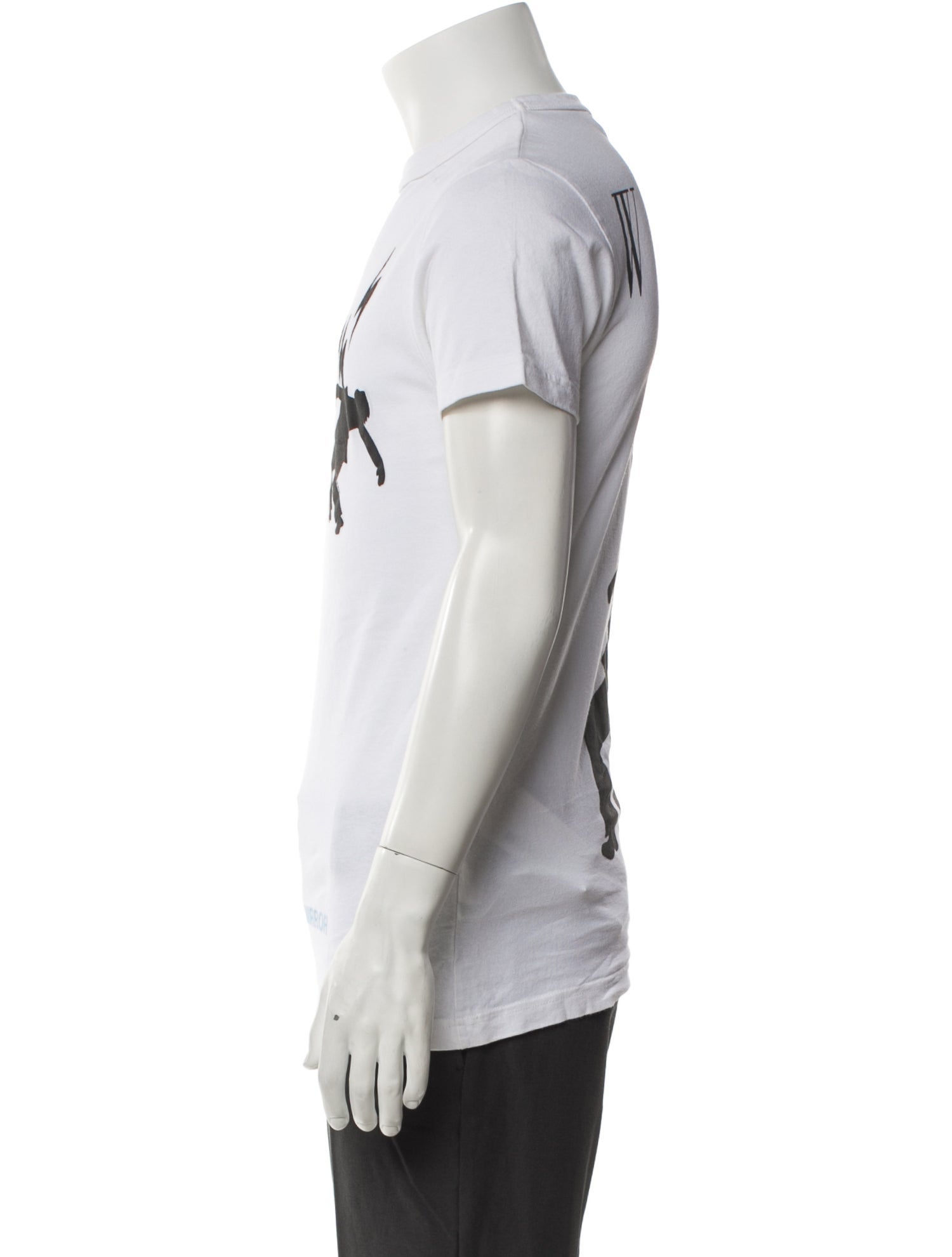 Off-White Mirror Mirror Graphic Print T-Shirt