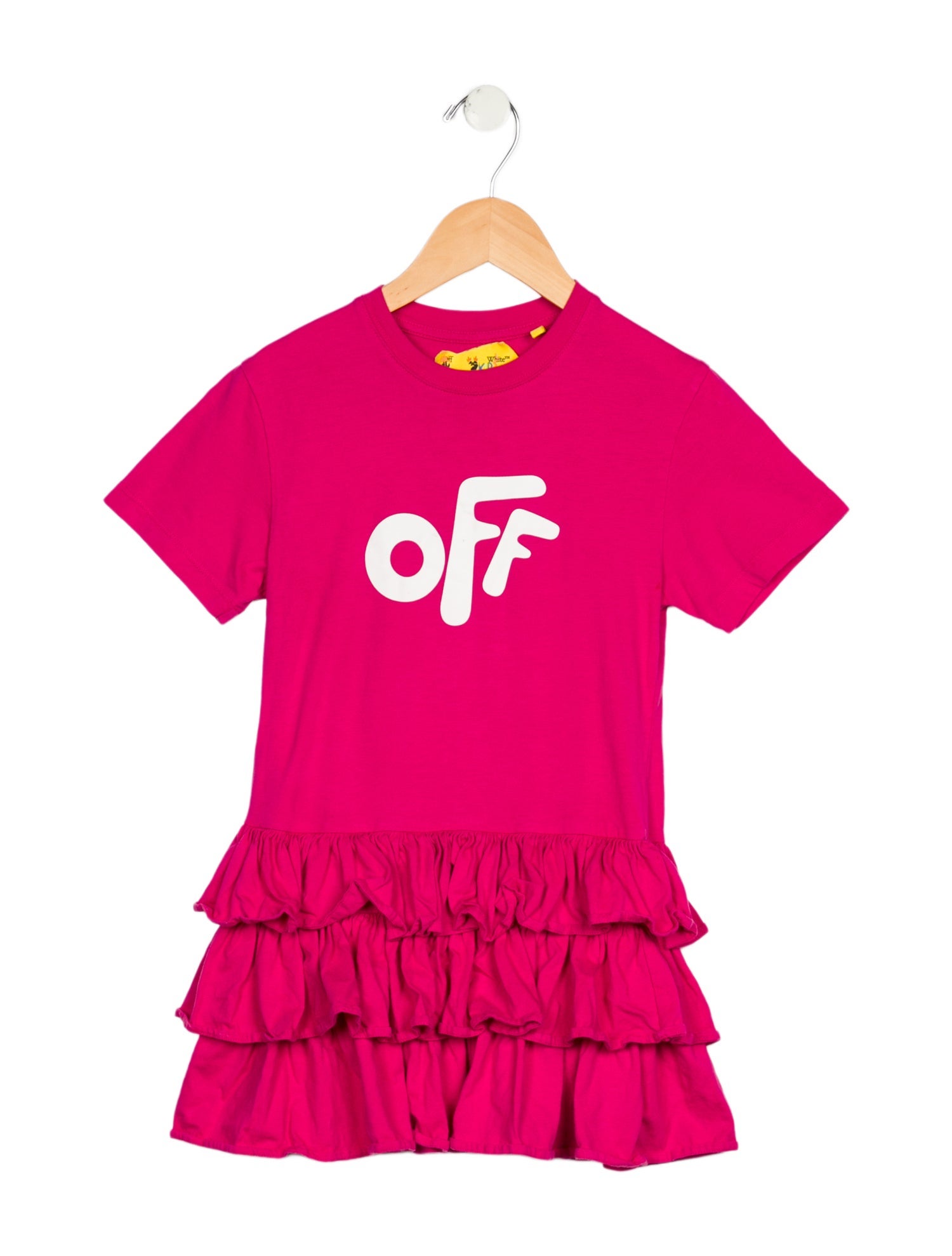 Off-White Girls' Logo Layered