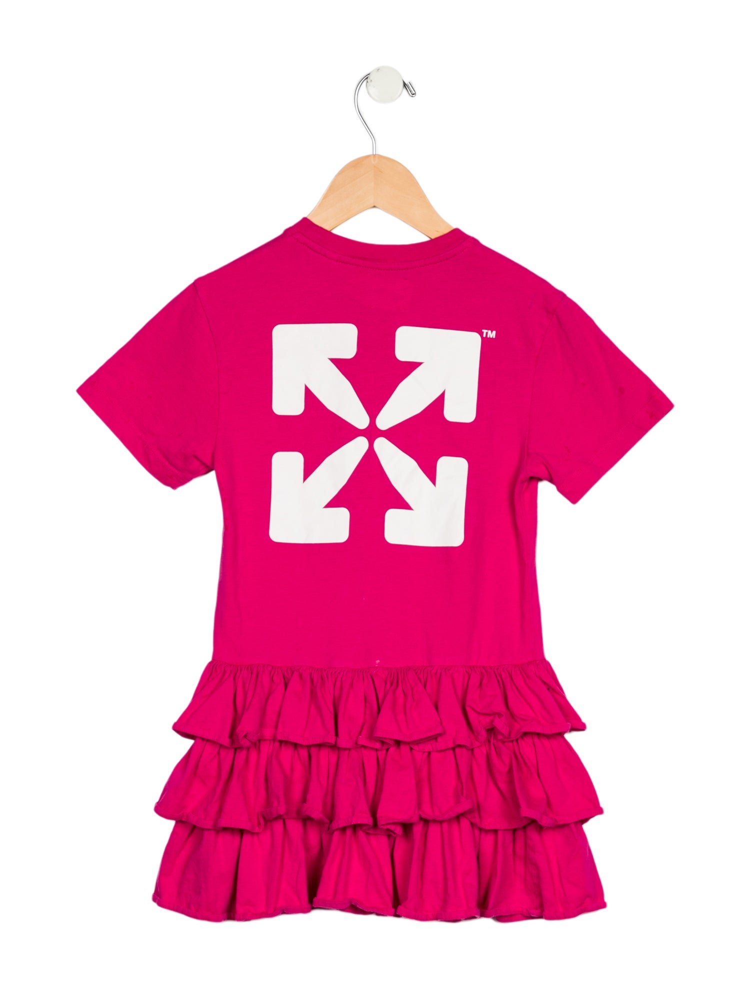 Off-White Girls' Logo Layered