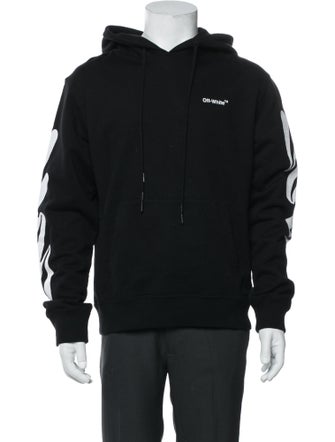 Off-White 2022 Wave Diagonal Hoodie