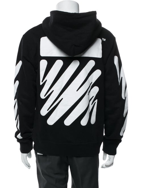Off-White 2022 Wave Diagonal Hoodie