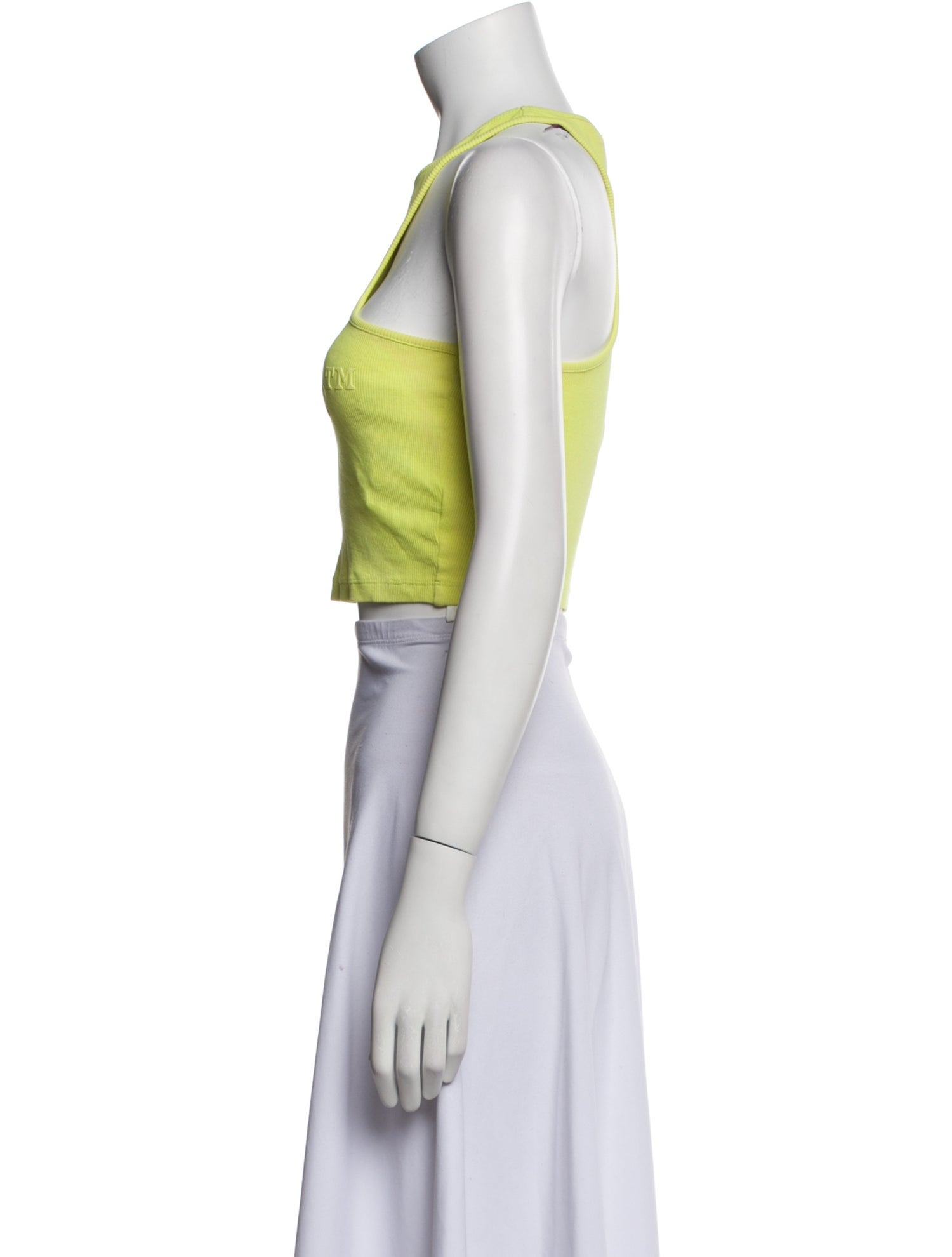 Off-White 2022 Graphic Print Crop Top