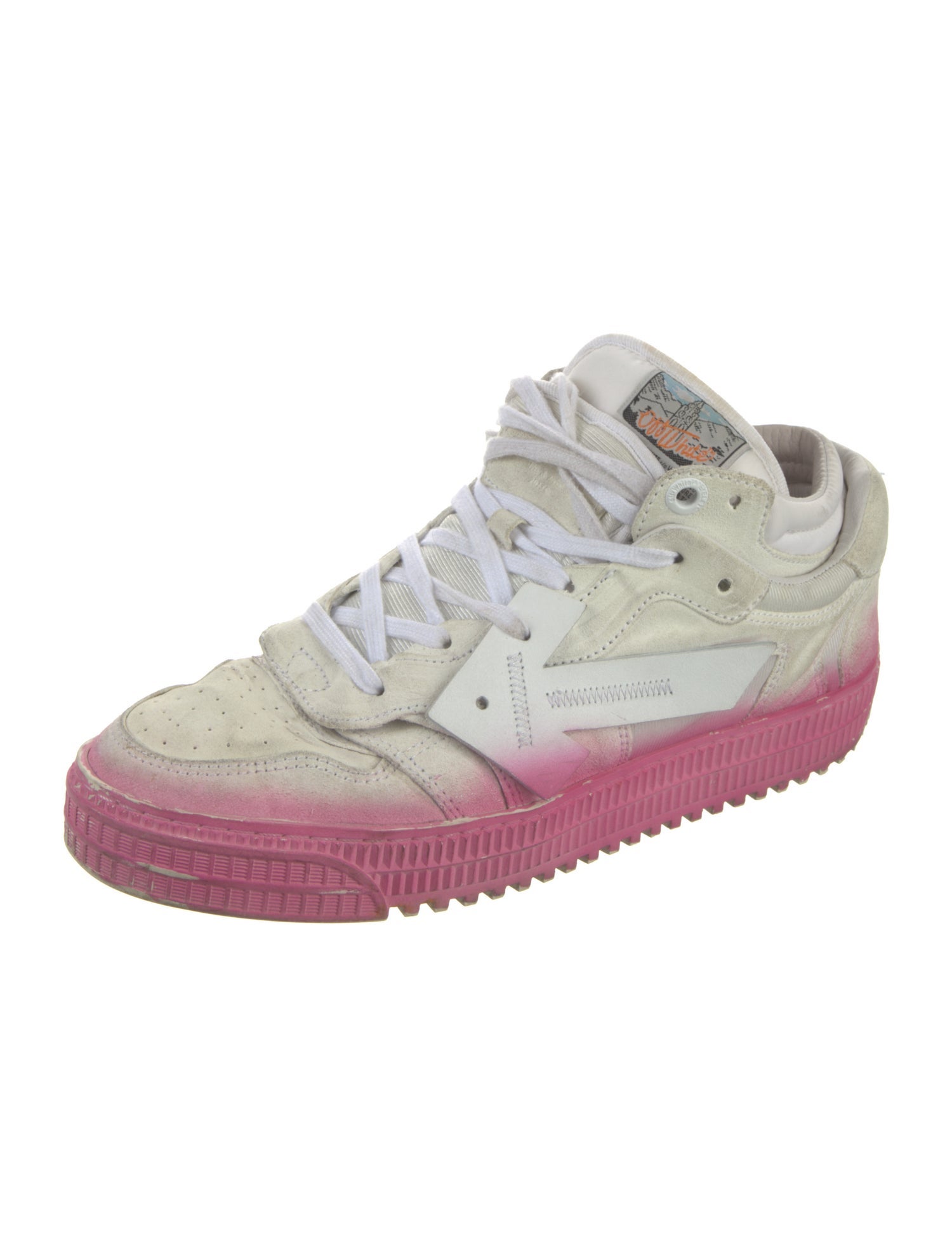 Off-White Deagrade 3.0 'White Fuchsia' Sneakers