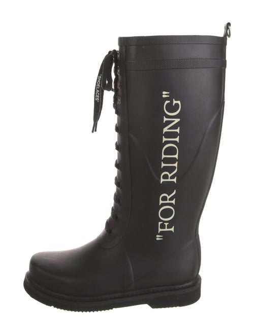 Off-White 2020 'For Riding' Rain Rain Boots