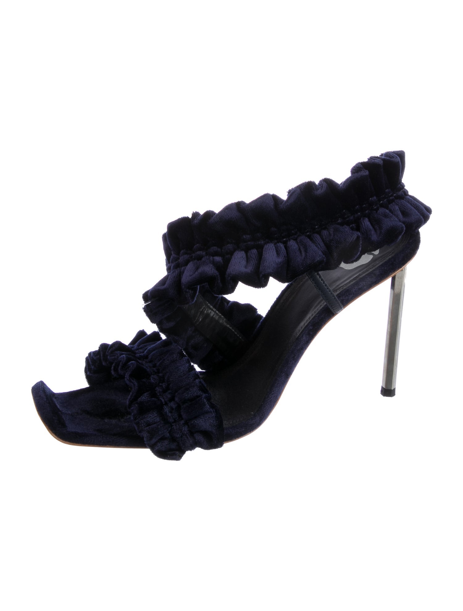 Off-White ALLEN Velvet Sandals