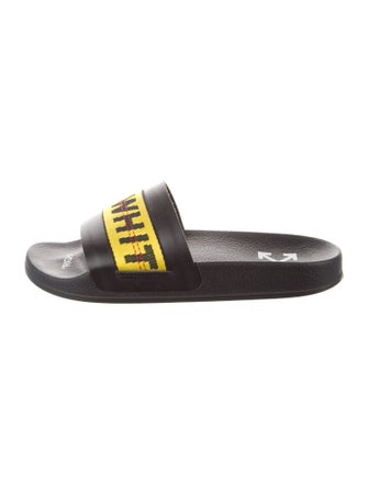Off-White Industrial Leather Slides