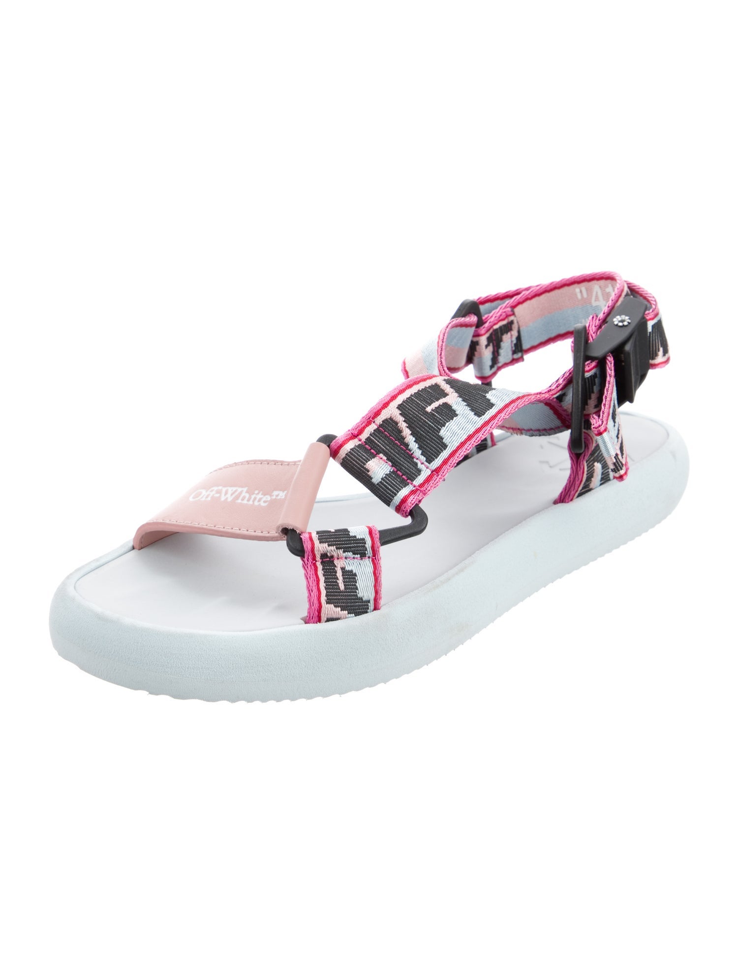 Off-White Industrial Printed Slingback Sandals
