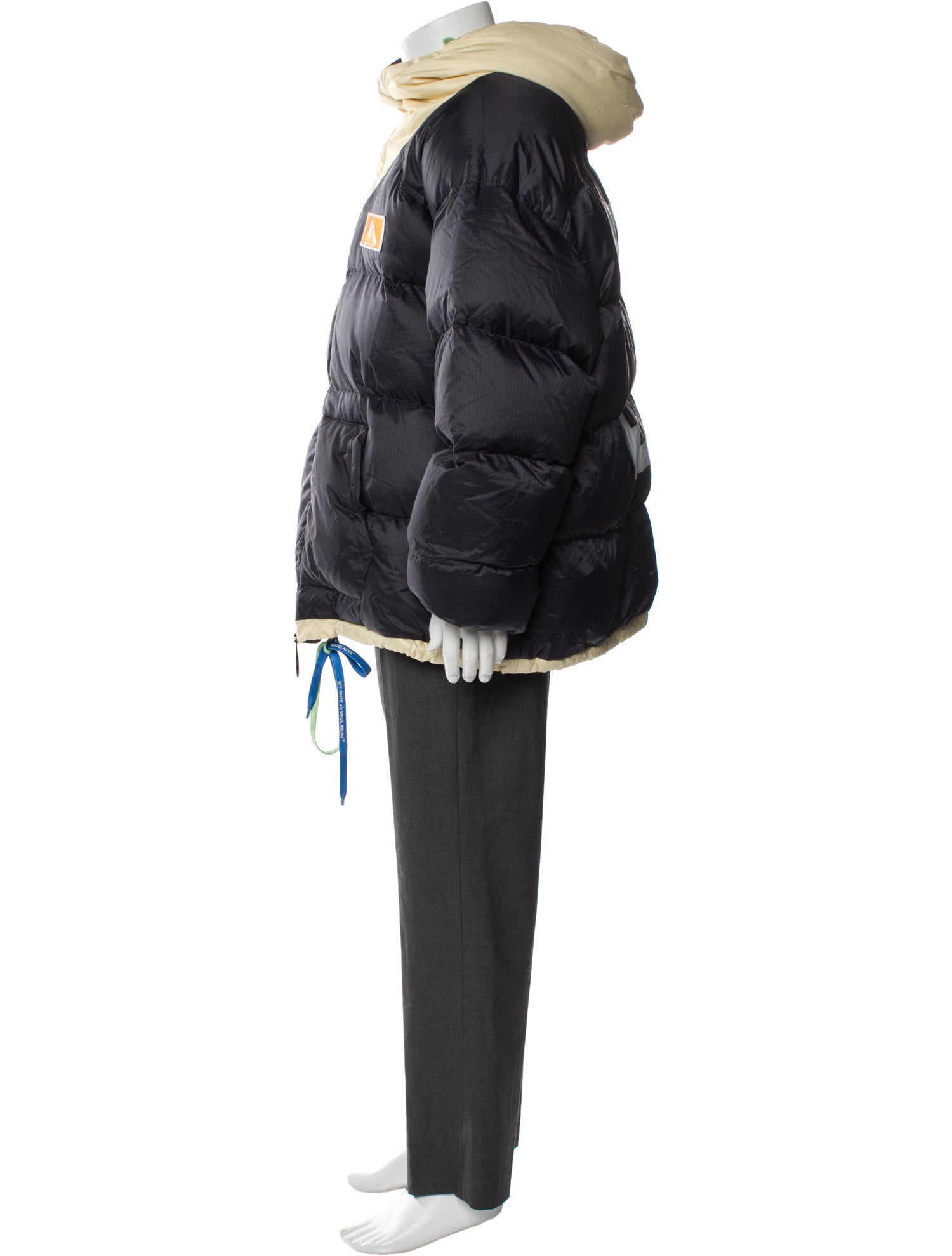 Off-White 2021 Printed Puffer Coat