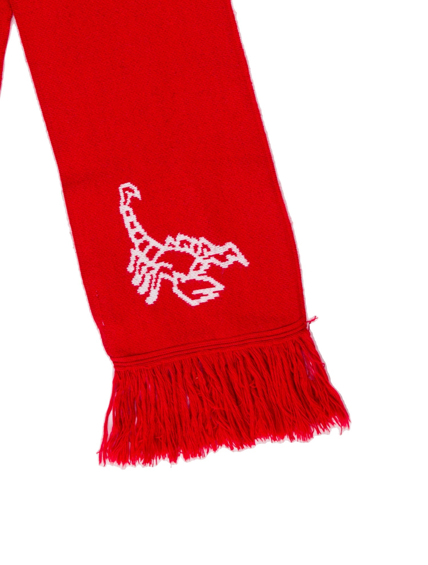 Off-White Logo Wool Scarf