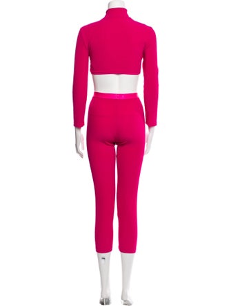 Off-White Nylon Pant Set