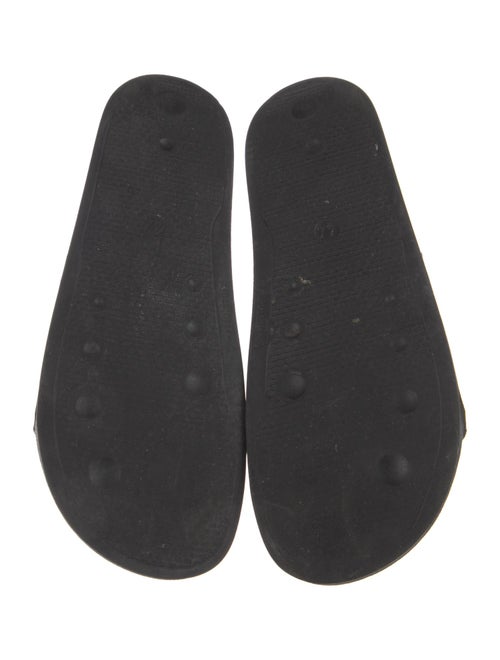 Off-White Rubber Graphic Print Slides