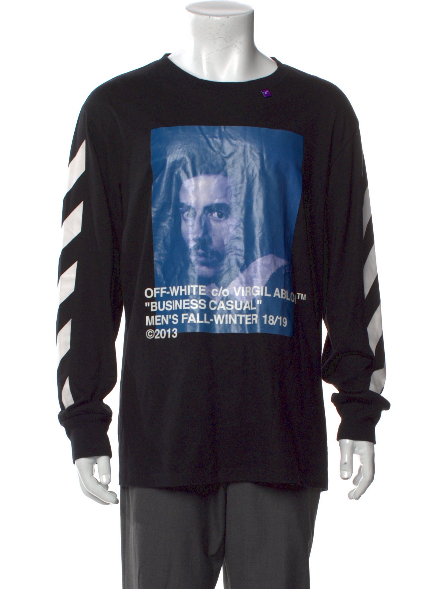 Off-White 2018 Caravaggio Diagonals T-Shirt