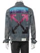 Off-White 2018 'Gradient Arrows' Denim Jacket