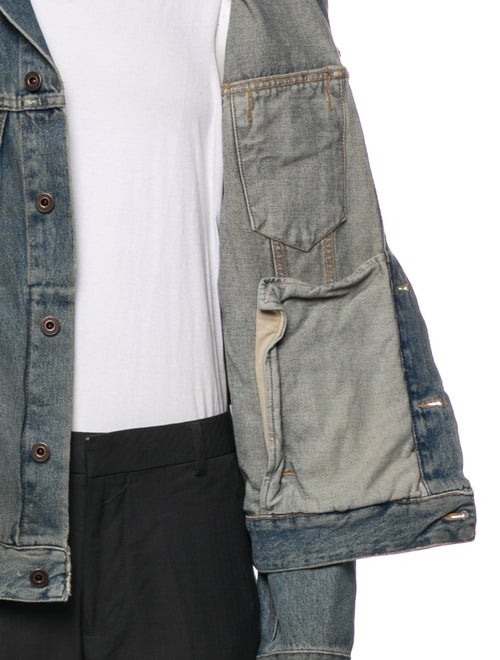 Off-White 2018 'Gradient Arrows' Denim Jacket