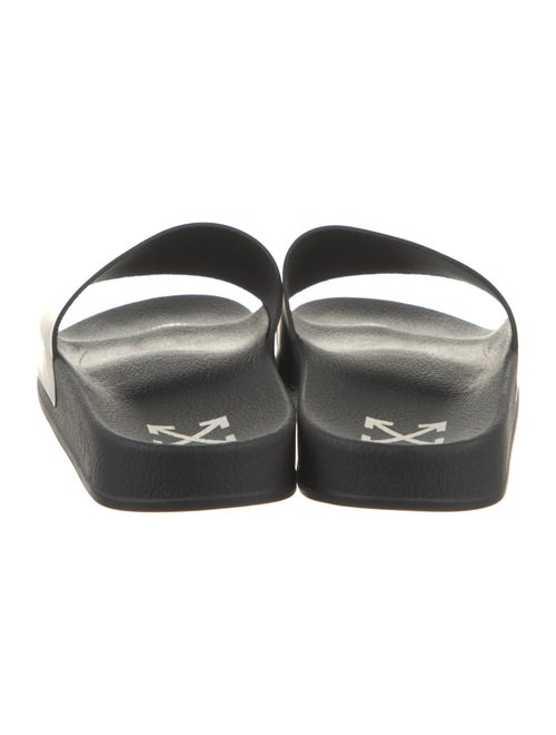 Off-White Rubber Printed Slides