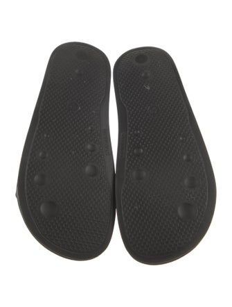 Off-White Rubber Printed Slides