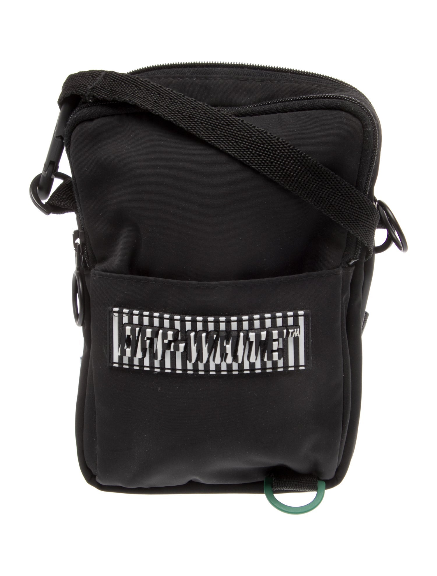 Off-White Nylon Crossbody Bag