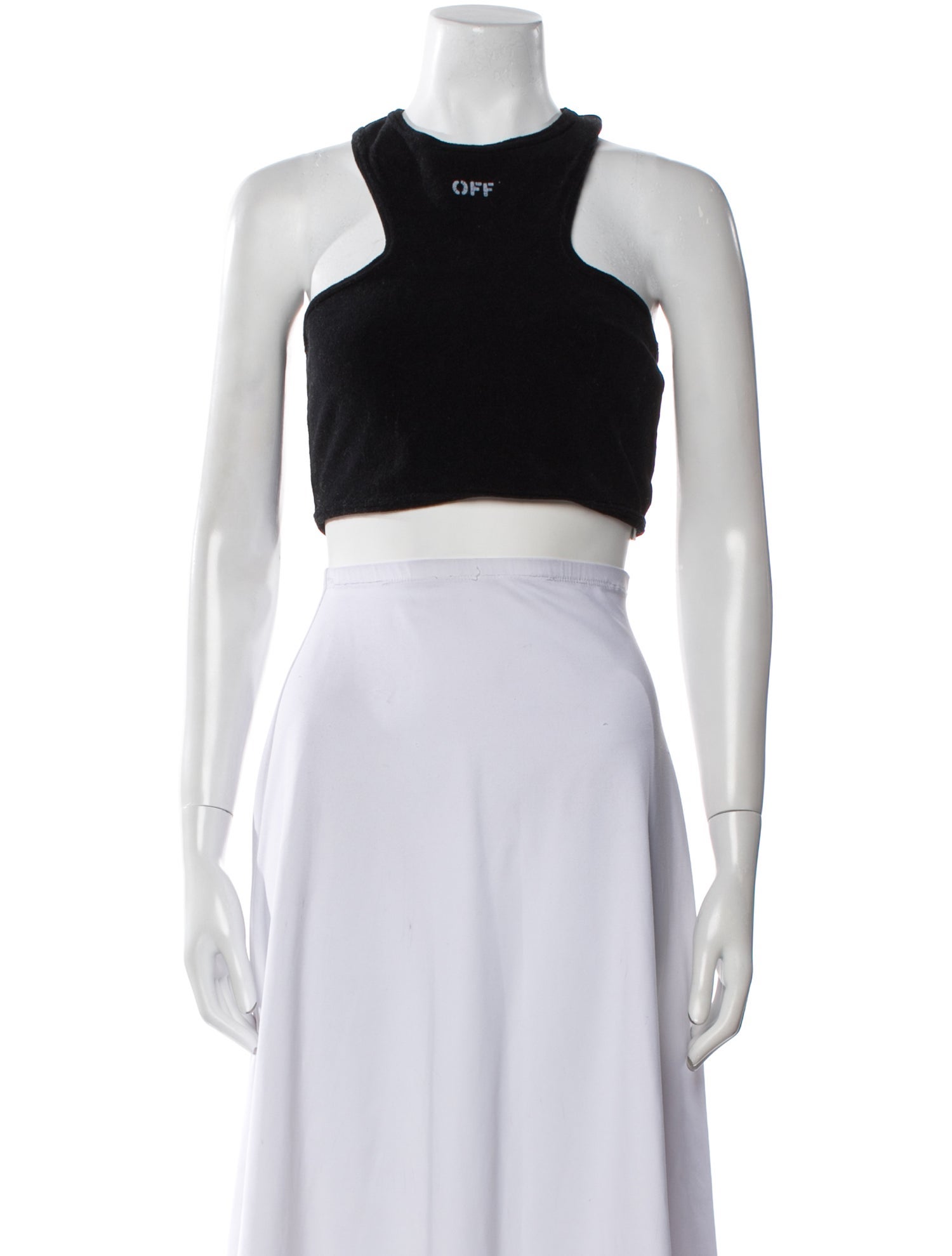 Off-White 2019 Logo Crop Top