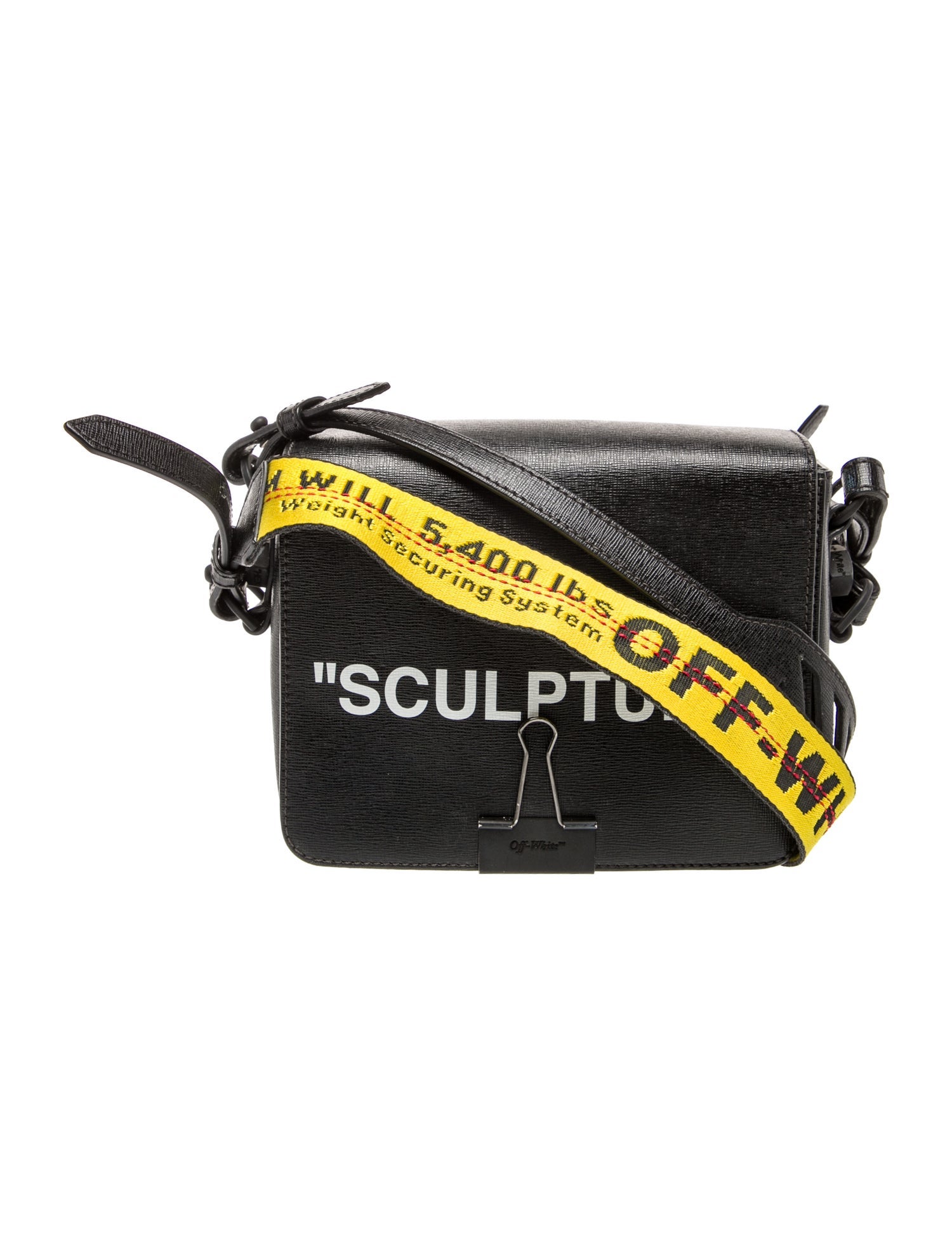 Off-White Leather Crossbody Bag