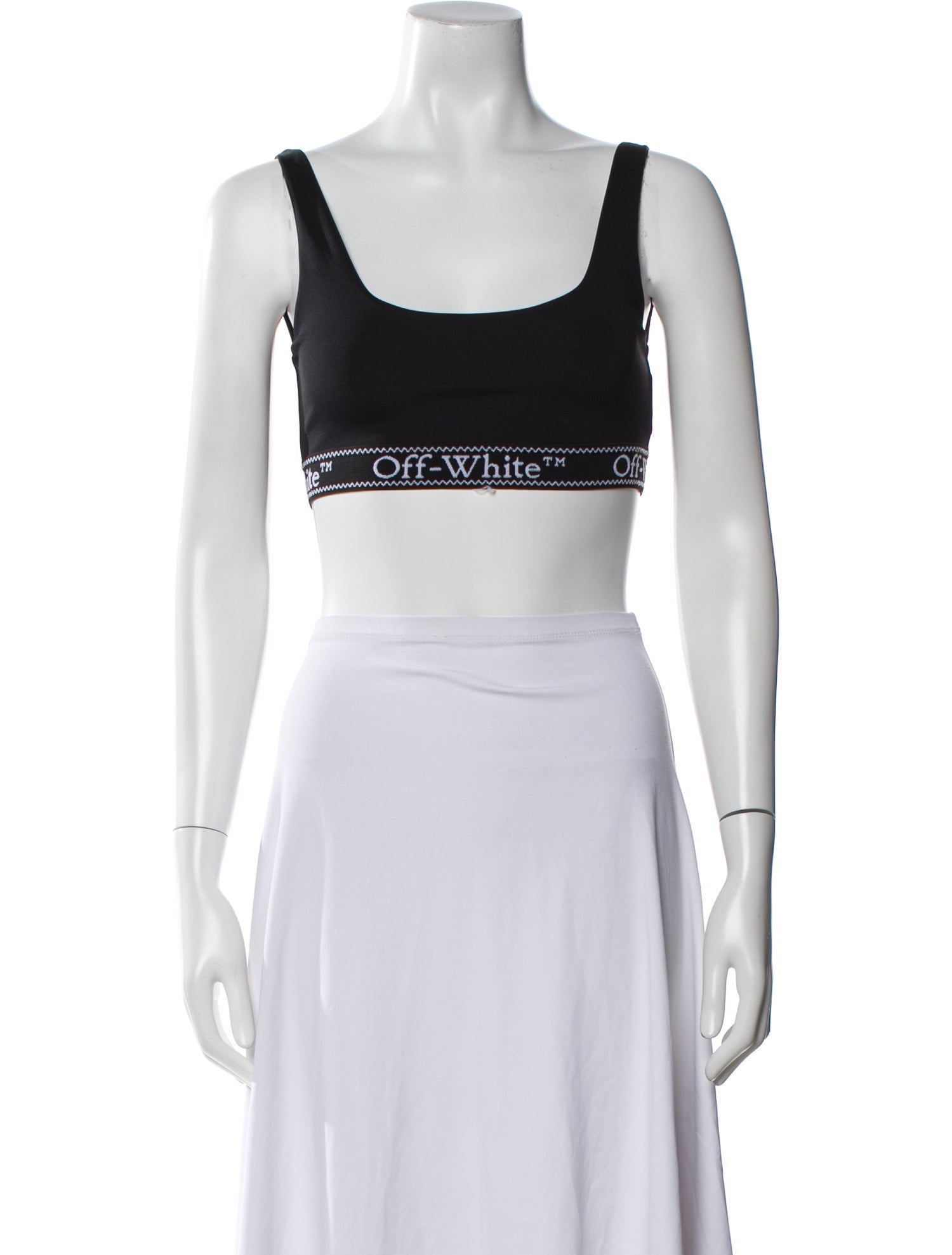 Off-White 2024 Logo Crop Top