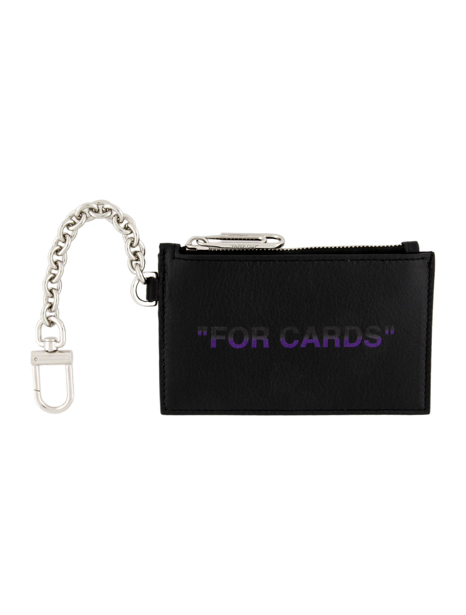 Off-White Gradient 'For Cards' Zip Wallet