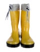 Off-White Drawstring Rain Boots