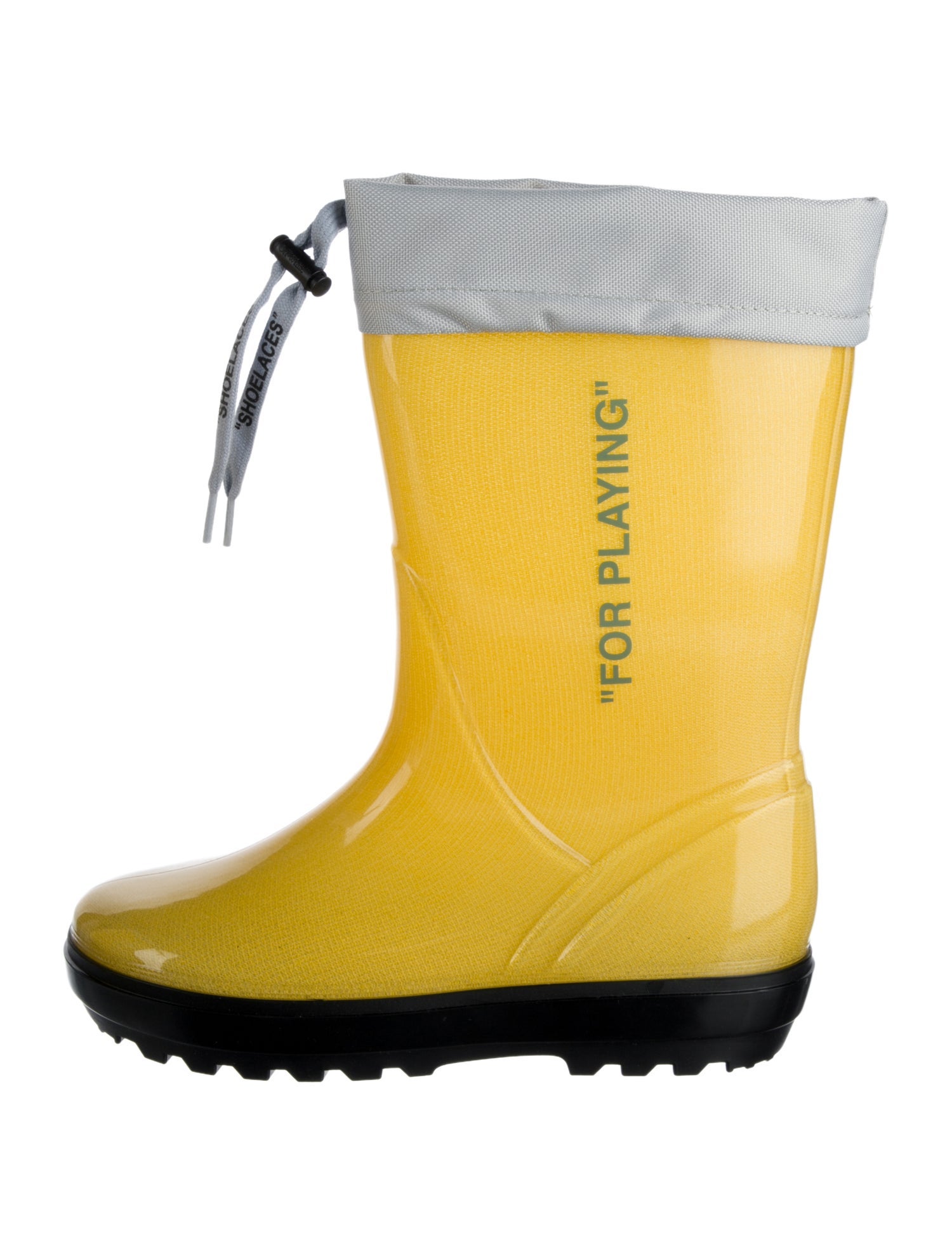 Off-White Rain Boots