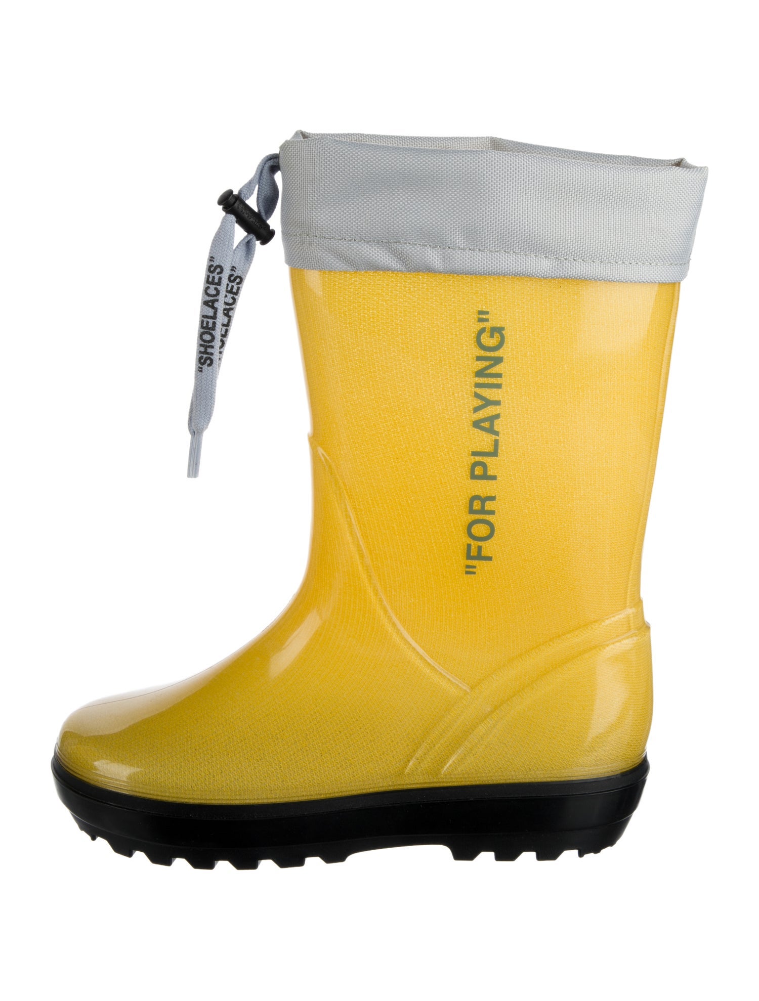 Off-White Rain Boots