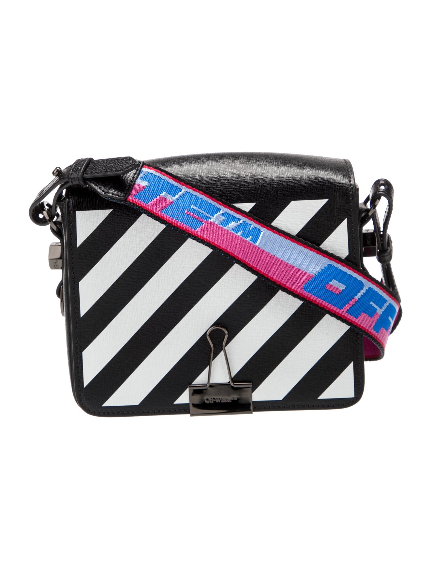 Off-White Leather Crossbody Bag